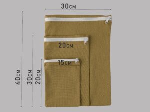 Упаковка с молнией zip-lock саржа
