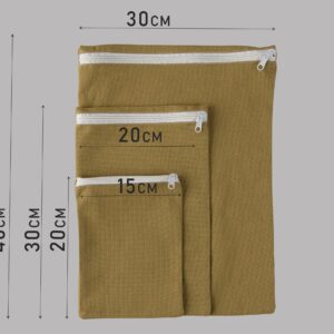 Упаковка с молнией zip-lock саржа